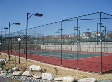 spor sahalarına tel çit